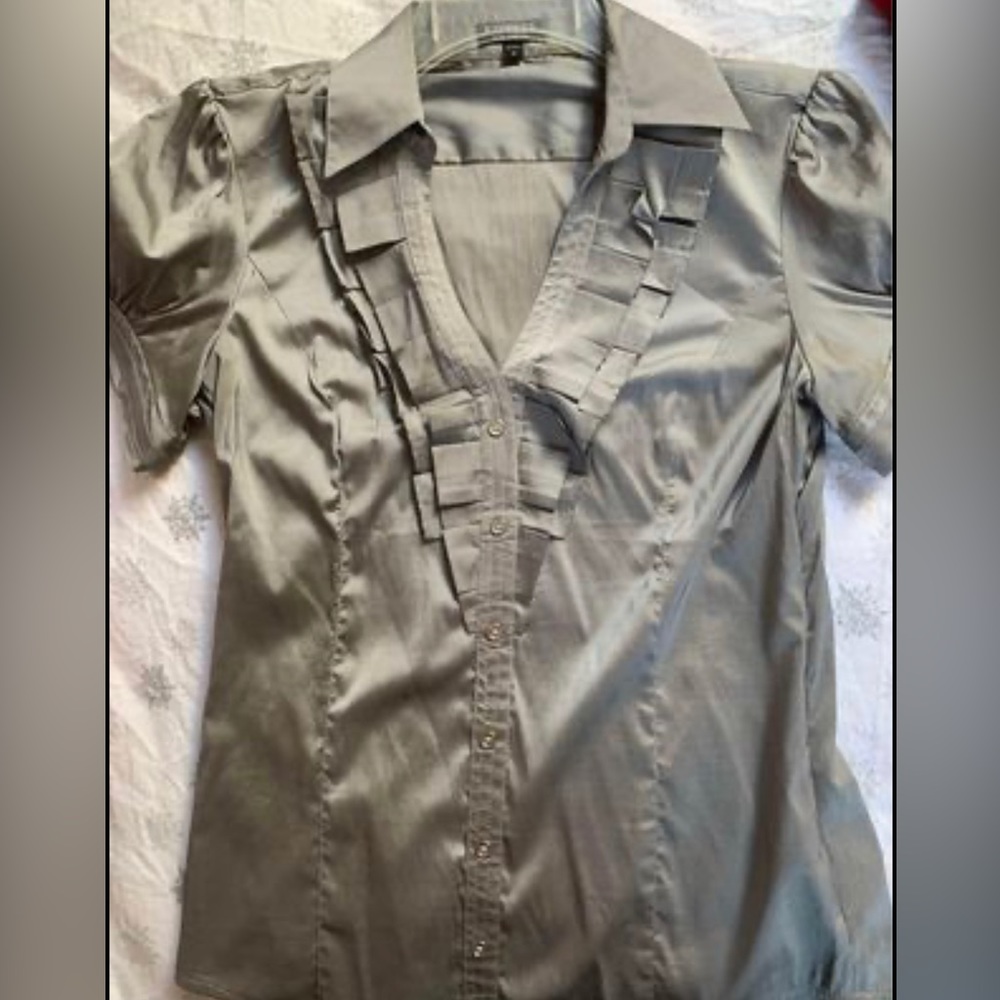 Women’s Express Silver Blouse - Size Small
